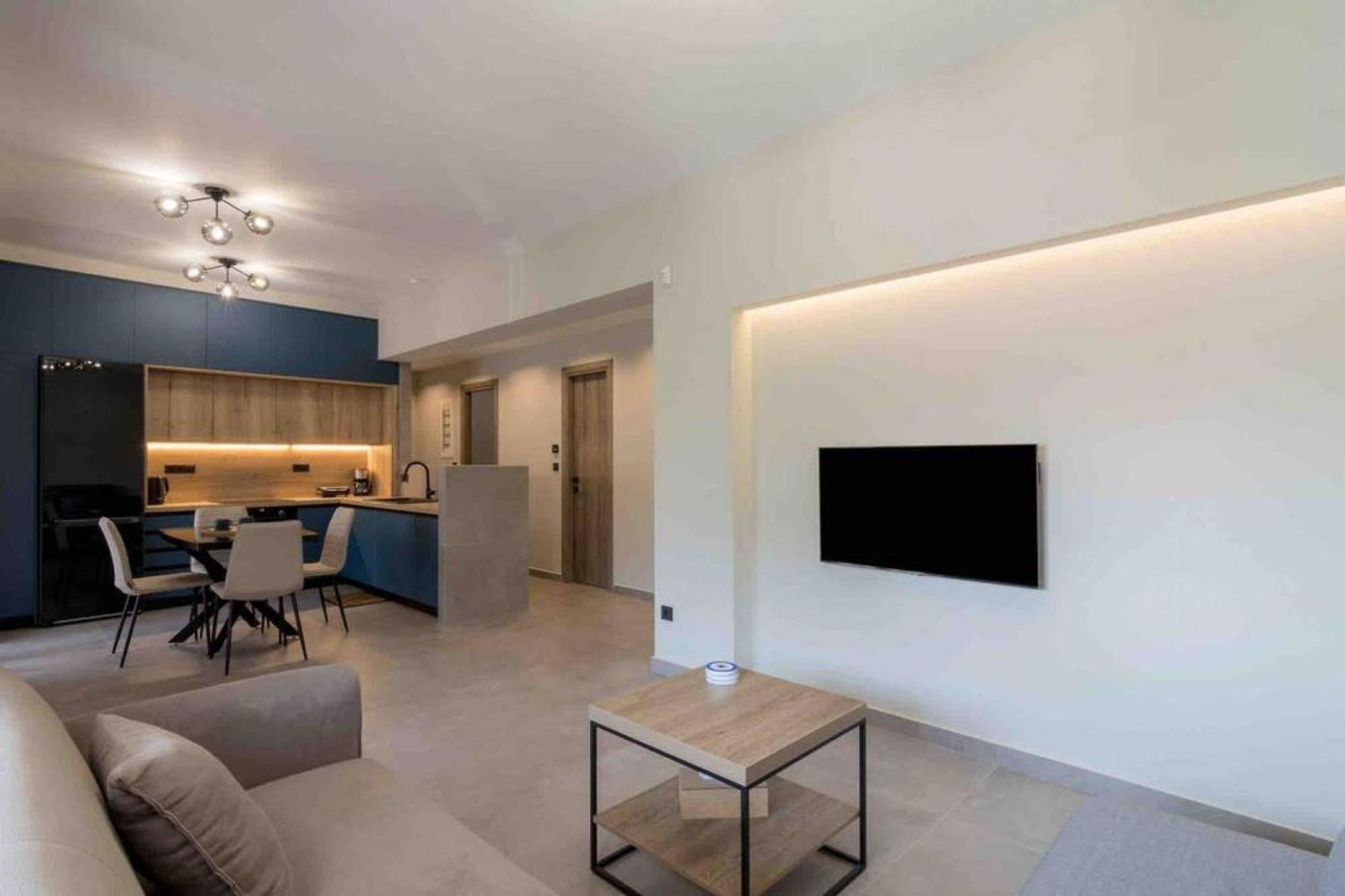 Blue Pearl At Glufada Sea Side Apartment Атина Екстериор снимка